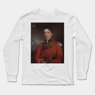 Captain Richard Gubbins by John Constable Long Sleeve T-Shirt